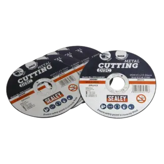 115 x 1.2mm Cutting Disc 22mm Bore - Pack of 5 [PTC/115CET5]