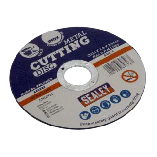 115 x 1.6mm Cutting Disc 22mm Bore [PTC/115CT]