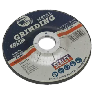 115 x 6mm Grinding Disc 22mm Bore [PTC/115G]
