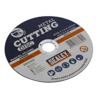 150 x 1.6mm Cutting Disc 22mm Bore [PTC/150C]