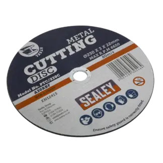 230 x 3mm Cutting Disc 22mm Bore [PTC/230C]
