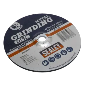 230 x 6mm Grinding Disc 22mm Bore [PTC/230G]