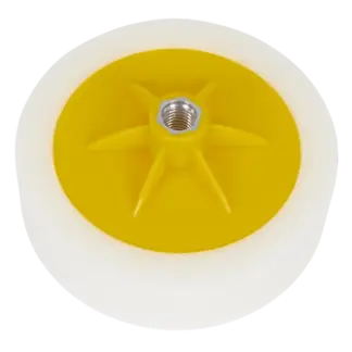 150 x 50mm Buffing & Polishing Foam Head 5/8"UNC - White/Dense [PTC/CH/5/8-W]