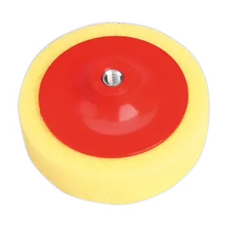 150 x 50mm Buffing & Polishing Foam Head M14 x 2mm - Yellow/Coarse [PTC/CH/M14-Y]