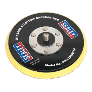 115mm Backing Pad Hook-and-Loop 5/16"UNF [PTC115VA516]