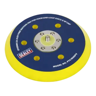 145mm DA Dust-Free Backing Pad for Hook-and-Loop Discs 5/16"UNF [PTC150DFV]