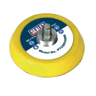50mm Hook-and-Loop Backing Pad M6 x 1mm [PTC50VAM6]