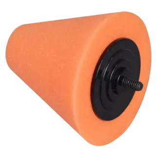 Buffing & Polishing Foam Cone - Orange/Firm [PTCCHC85O]