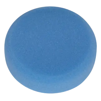 Hook-and-Loop Buffing & Polishing Foam Head 80 x 25mm - Blue/Medium [PTCCHV79B]