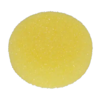Hook-and-Loop Buffing & Polishing Foam Head 80 x 25mm - Yellow/Coarse [PTCCHV79Y]