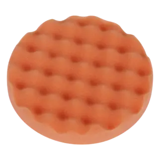 Hook-and-Loop Buffing & Polishing Foam Head 150 x 25mm - Orange/Firm [PTCCHW150O]