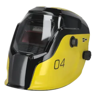 Auto Darkening Welding Helmet Shade 9-13 - Yellow [PWH4]