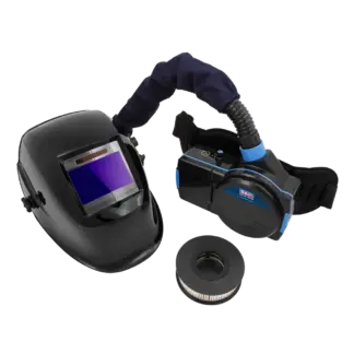 Auto Darkening Welding Helmet with TH2 Powered Air Purifying Respirator (PAPR) [PWH616]