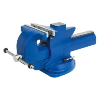 Quick Action Cast Iron Vice with Swivel Base 200mm [QAV200]