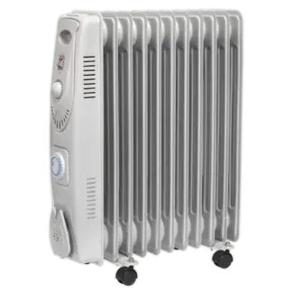 11-Element Oil Filled Radiator with Timer 2500W/230V [RD2500T]