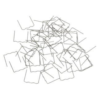 Flat Staple 0.6mm - Pack of 100 [RE06]
