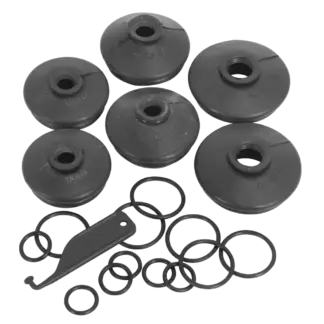 Car Ball Joint Dust Covers - Pack of 6 Assorted [RJC01]