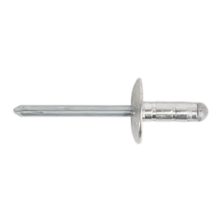 Aluminium Multi-Grip Large Flange Rivet 4.8 x 13mm - Pack of 200 [RM4813L]