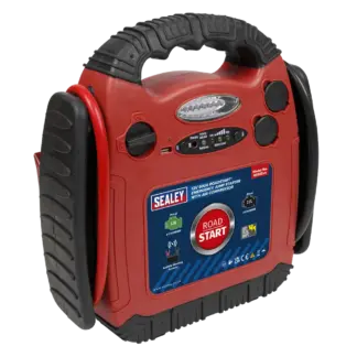 RoadStart® 12V Emergency Jump Starter with Air Compressor 900 Peak Amps [RS132]