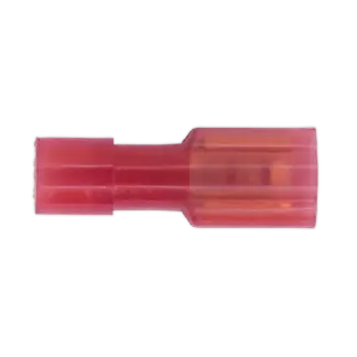 Fully Insulated Female Terminal 4.7mm, Red - Pack of 100 [RT30]