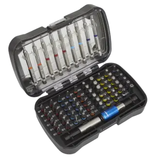 Siegen Colour-Coded Power Tool Bit Set 71pc [S01038]