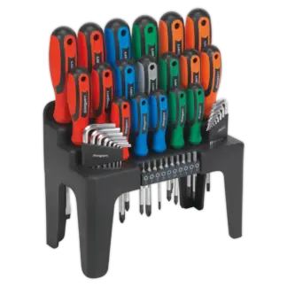 Siegen Screwdriver, Hex Key & Bit Set 44pc [S01090]