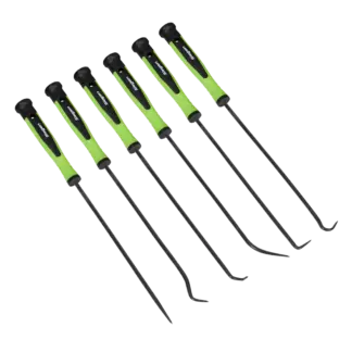 Siegen Pick & Hook Set Extra-Long 6pc [S01104]