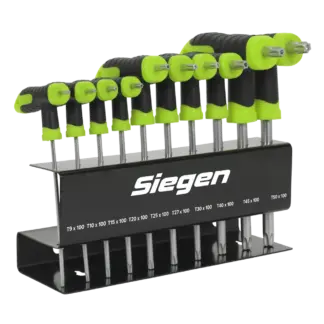 Siegen T-Handle TRX-Star* Key Set 10pc [S01151]