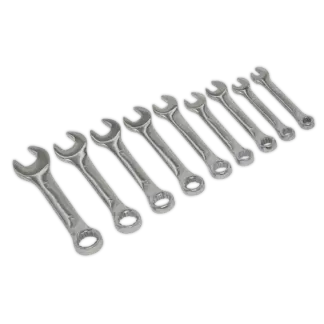 Siegen Stubby Combination Spanner Set 9pc [S01157]