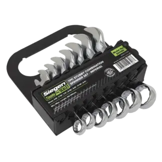 Siegen Imperial Stubby Combination Spanner Set 7pc [S01190]