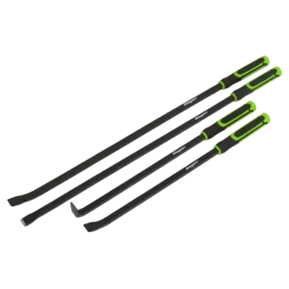 Heavy-Duty Pry Bar Set with Hammer Cap 4pc [S01193]