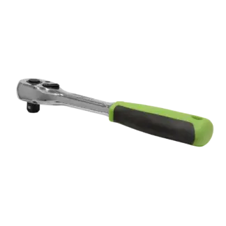 Siegen Pear-Head Ratchet Wrench with Flip Reverse 3/8"Sq Drive [S01201]
