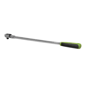 Siegen Extra-Long Flexi-Head Ratchet Wrench with Flip Reverse 3/8"Sq Drive [S01208]