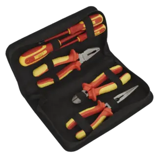 Siegen Electrical Tool Kit 6pc - VDE Approved [S01218]
