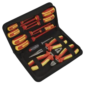 Siegen Electrical Tool Kit 11pc - VDE Approved [S01219]