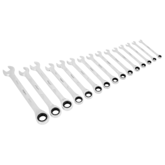 Siegen Combination Ratchet Spanner Set 15pc [S01247]