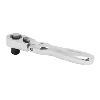 Siegen Micro Flexi-Head Ratchet Wrench 1/4"Sq Drive [S01254]