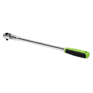 Siegen Extra-Long Flexi-Head Ratchet Wrench with Flip Reverse 1/4"Sq Drive [S01257]