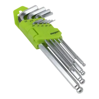 Siegen Imperial Long Ball-End Hex Key Set 9pc [S01261]