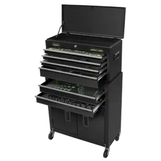 Topchest & Rollcab Combination 6 Drawer with 247pc Tool Kit [S01267]