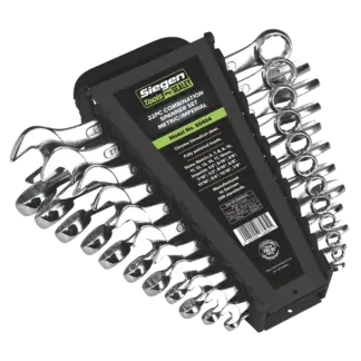 Siegen Metric/Imperial Combination Spanner Set 22pc [S0404]