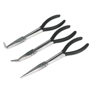 Siegen Needle Nose Pliers Set 275mm 3pc [S0433]