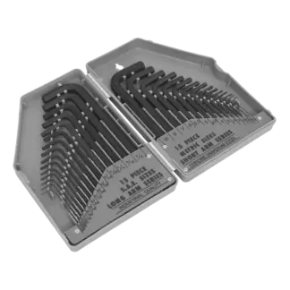 Siegen Metric/Imperial Long/Short-Arm Hex Key Set 30pc [S0484]