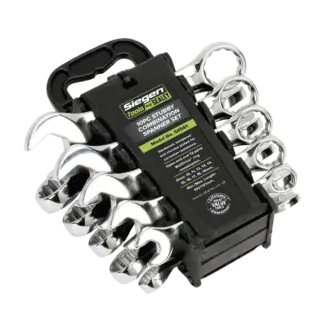 Siegen Stubby Combination Spanner Set 10pc [S0561]