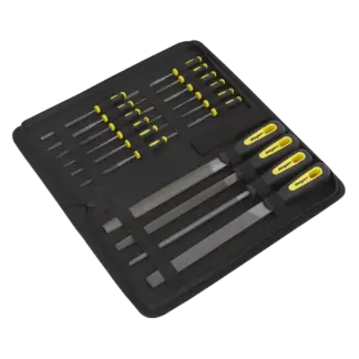 Siegen Engineer's & Needle File Set 16pc [S05781]