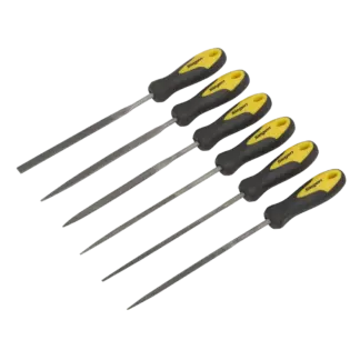 Siegen Needle File Set 100mm 6pc [S0628]