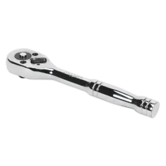Siegen Pear-Head Ratchet Wrench with Flip Reverse 1/4"Sq Drive [S0704]