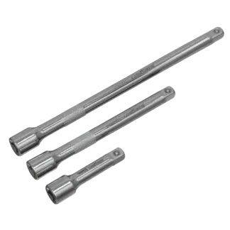 Siegen Extension Bar Set 1/4"Sq Drive 3pc [S0718]
