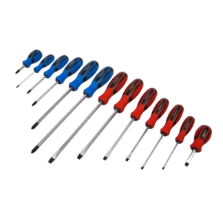 Siegen Hammer-Thru Screwdriver Set 13pc [S0754]