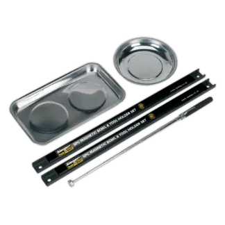 Siegen Magnetic Bowl & Tool Holder Set 5pc [S0773]